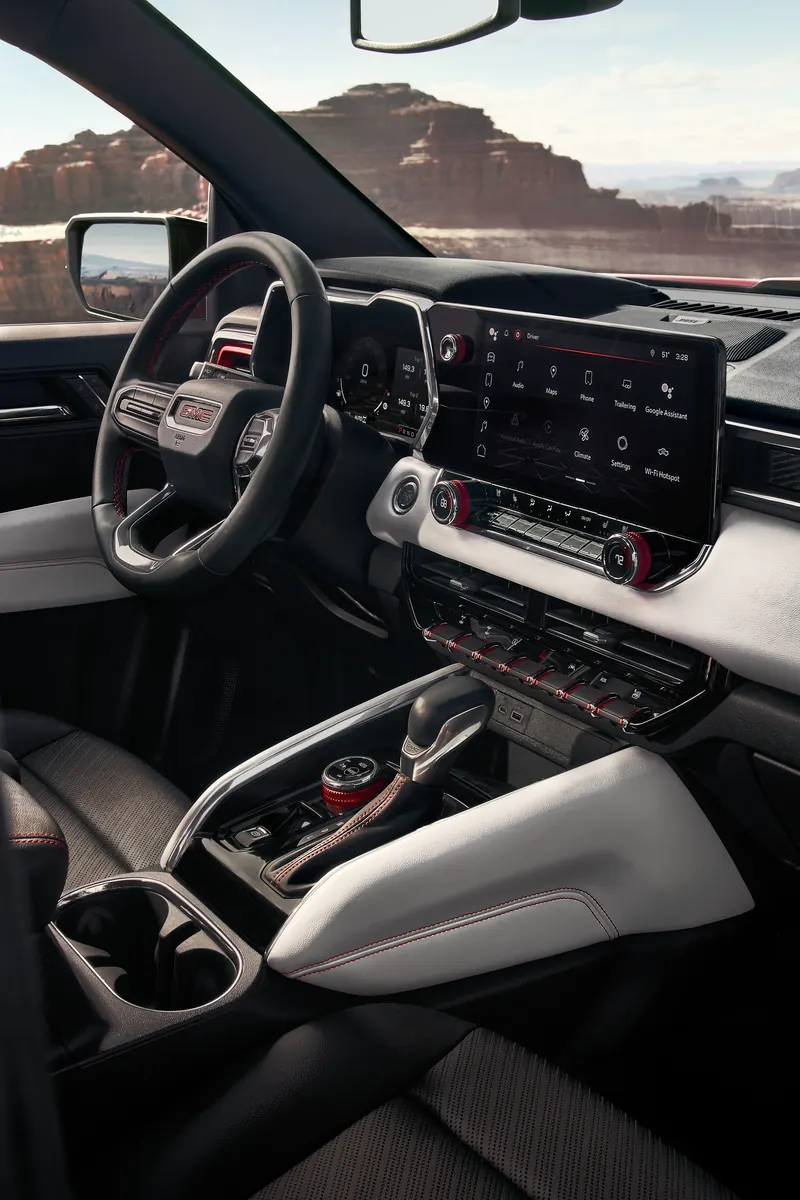2026 GMC Canyon infotainment system at KC Summers Buick GMC in MATTOON IL